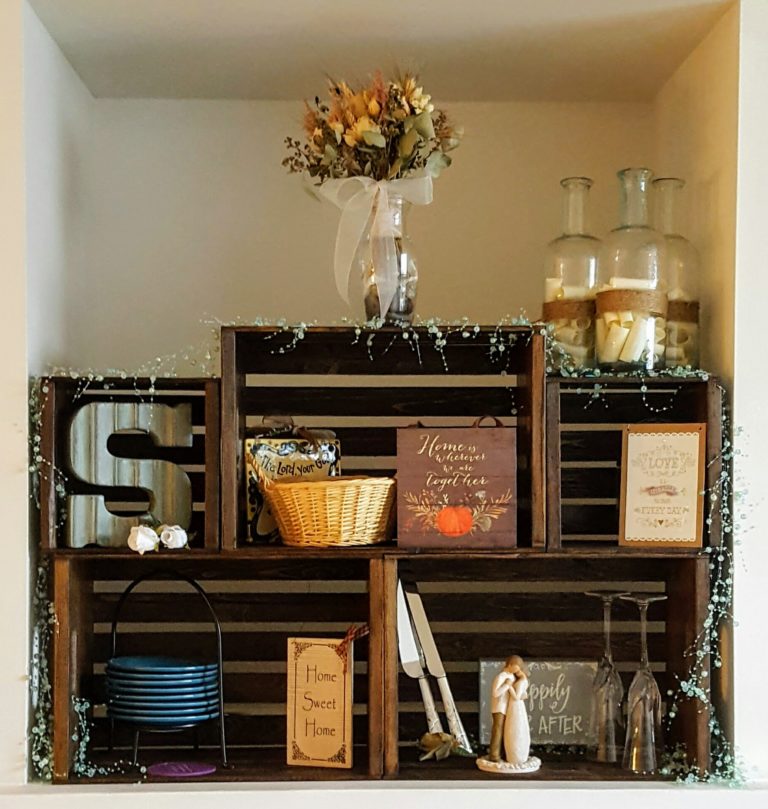 Crate Shelves