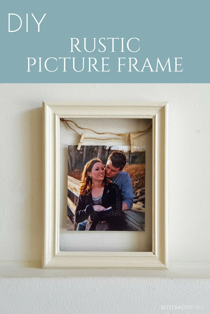 Upcycled Rustic Picture Frame