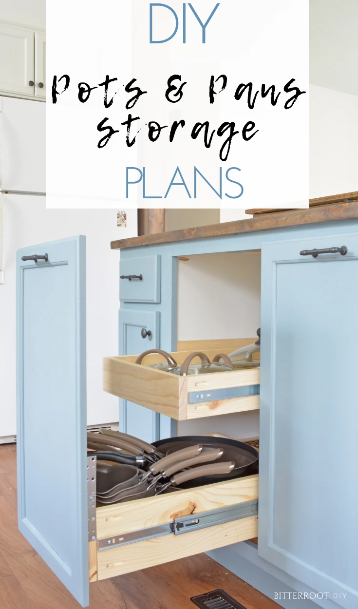 Kitchen Cabinet Organizers - Pots & Pans Storage