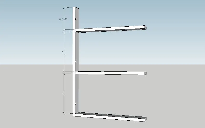 DIY Plate Rack