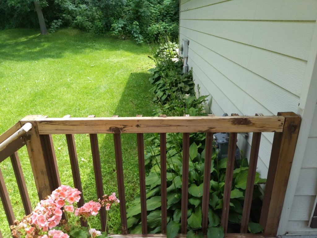 how to paint a deck before
