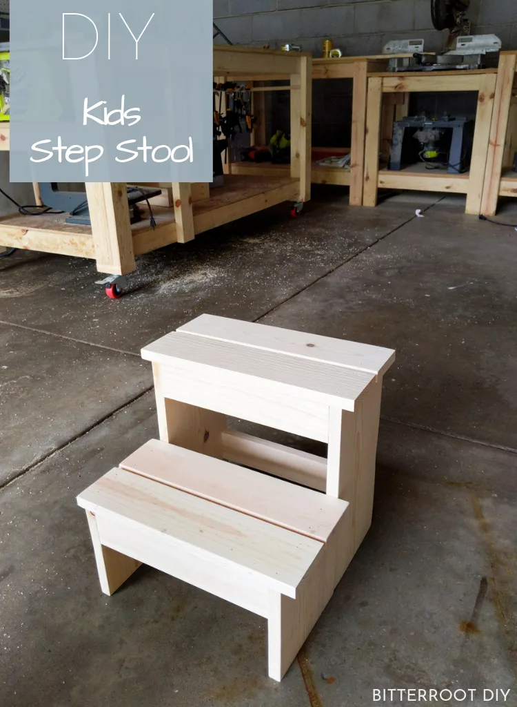 DIY Kids Step Stool