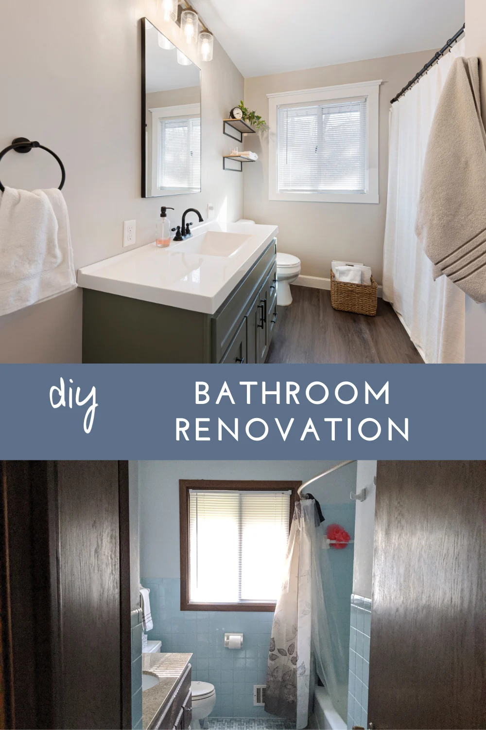 DIY Bathroom Renovation Reveal