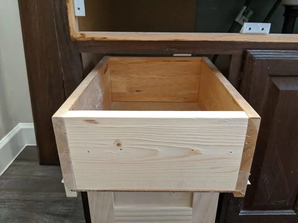 diy shaker drawer fronts