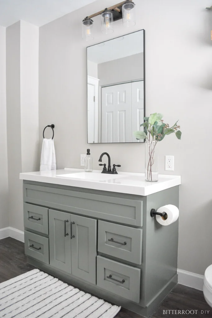 Modern Farmhouse Bathroom Reno