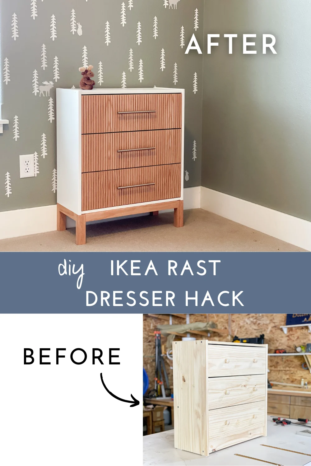 IKEA Dresser Makeover