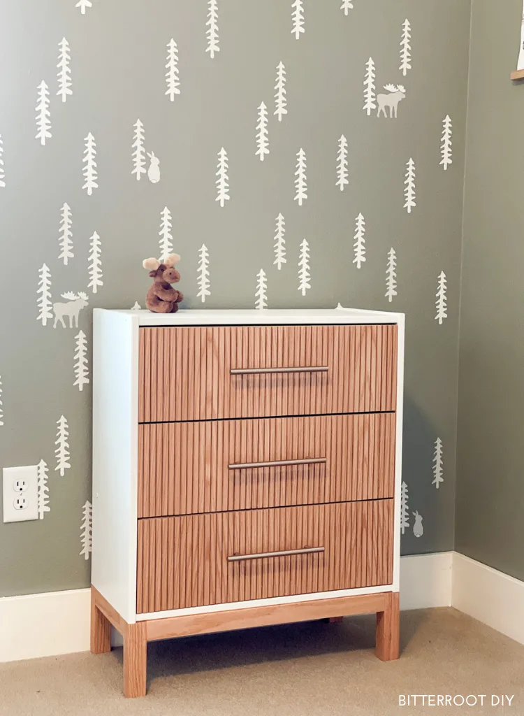 DIY IKEA Rast Dresser Makeover