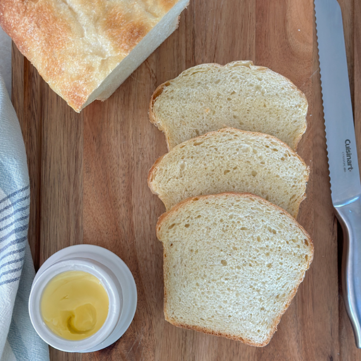 Soft Sourdough Sandwich Bread Recipe