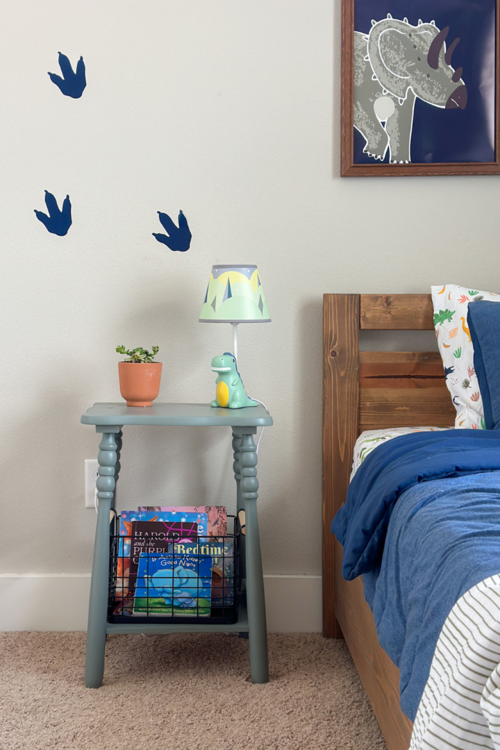 How to Paint Wood Furniture - DIY Nightstand Makeover | Tylynn M