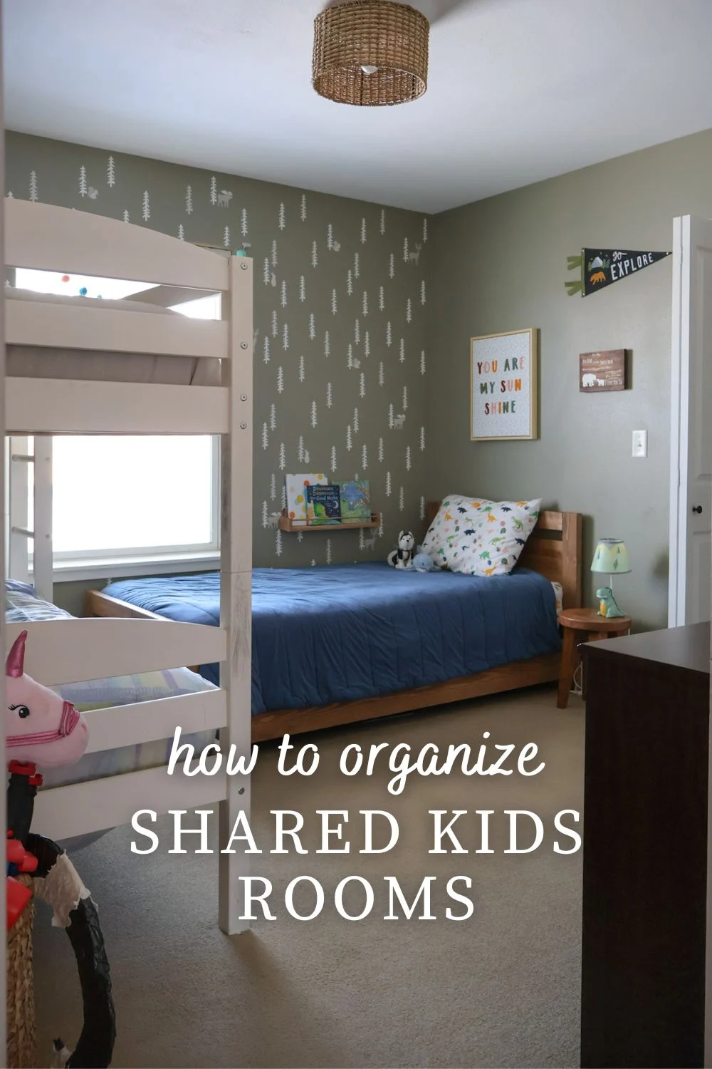 Small Space Kids Shared Bedroom