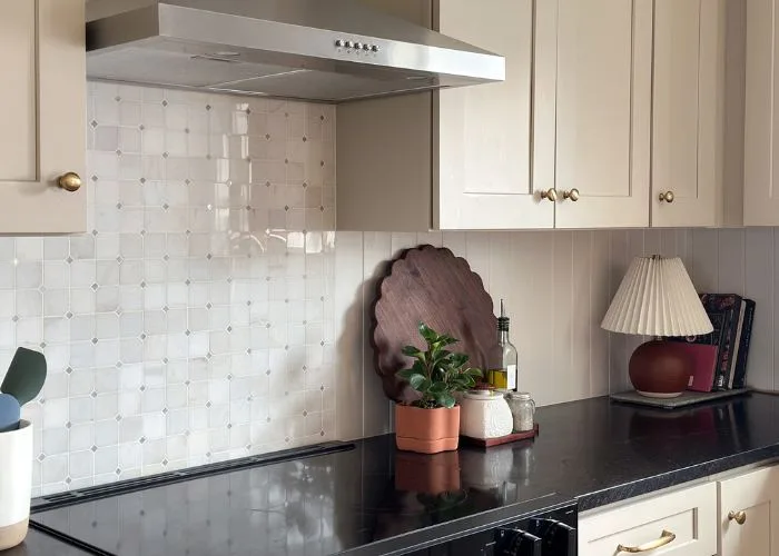 How to Install a V-Groove Plank Kitchen Backsplash